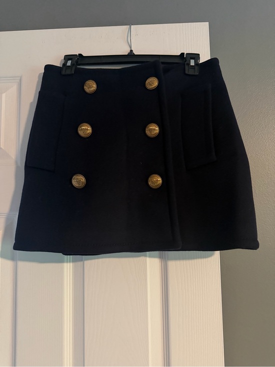 Prada Dresses & Skirts - Prada Mini Skirt with gold Prada buttons